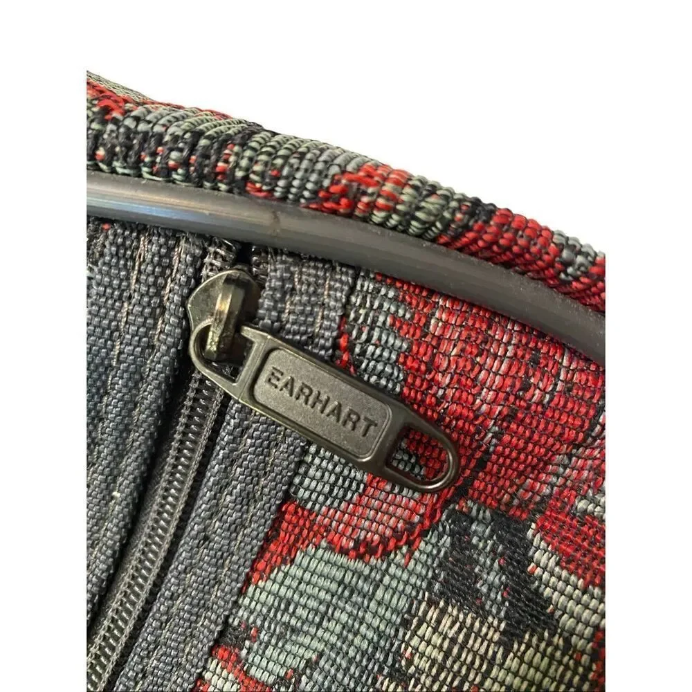 Amelia Earhart Luggage Unisex Travel Garments Bags Multicolor Floral Vintage